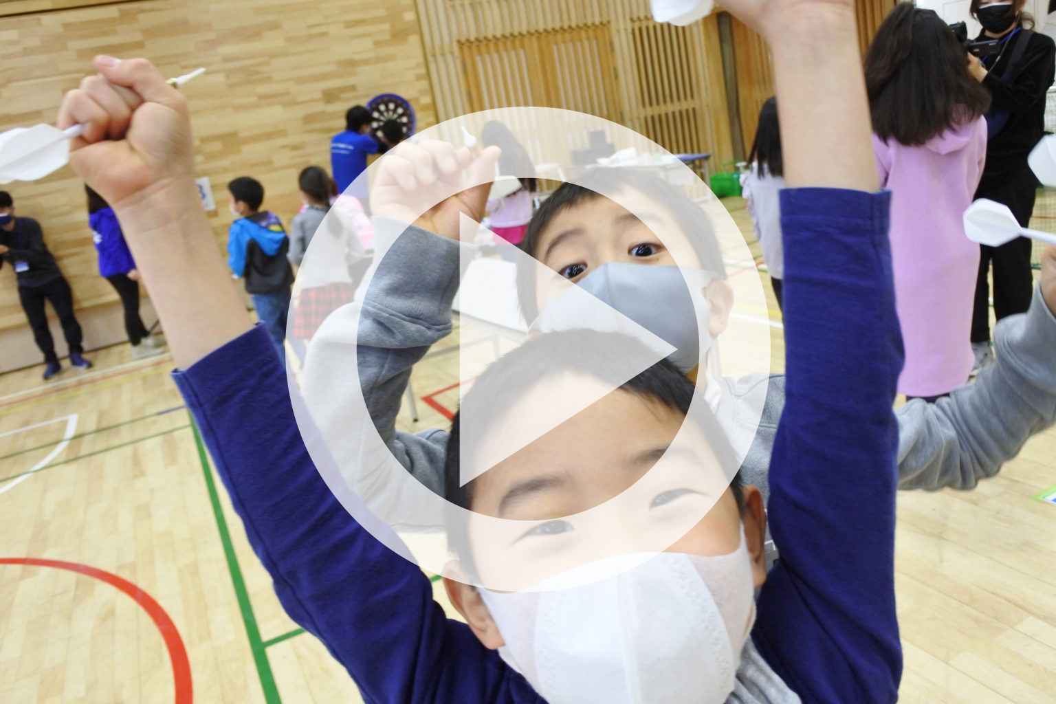 子どもたちの笑顔がいっぱい詰まったYouTube動画が届きました!