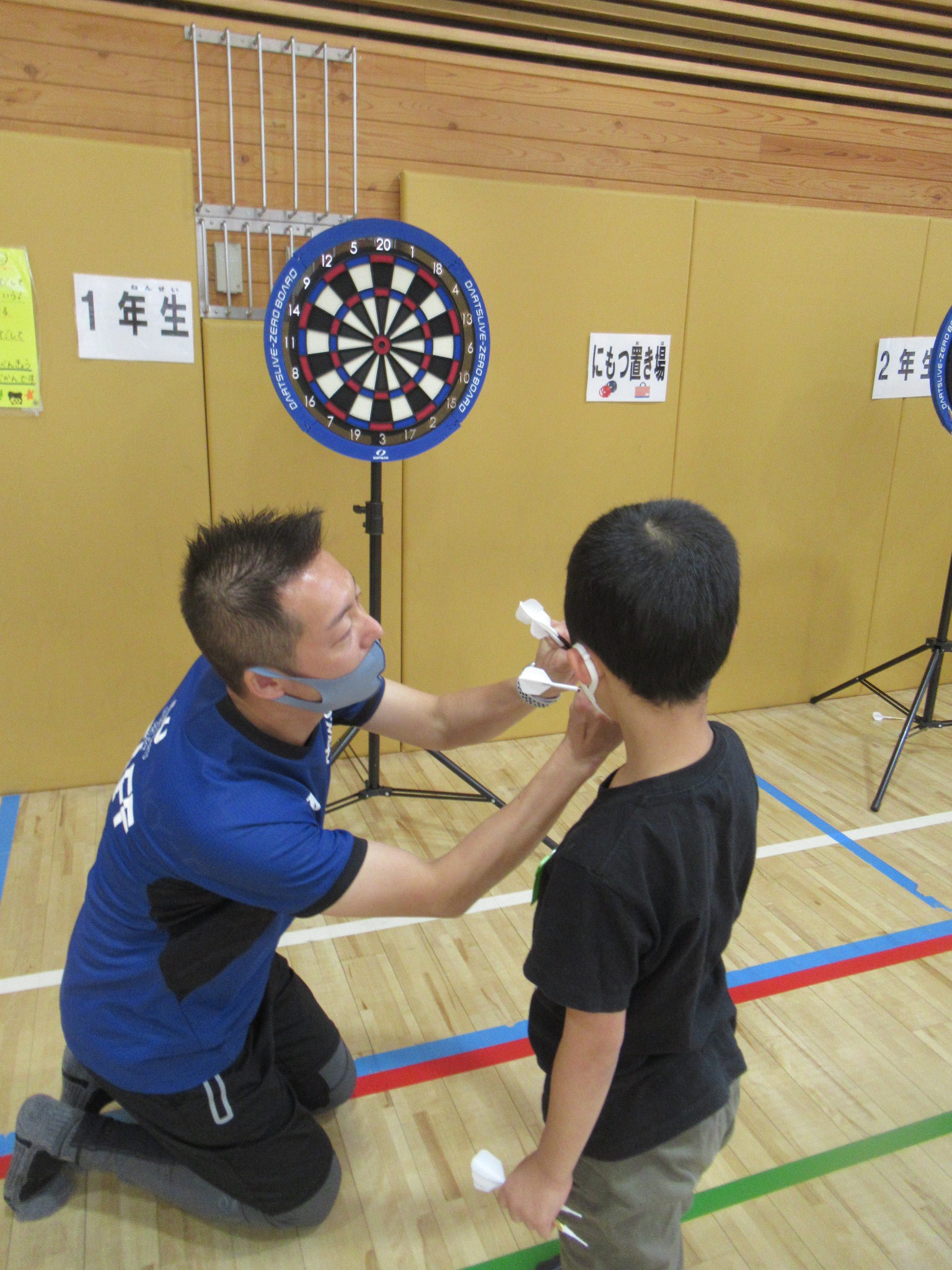 また新しい人たちにダーツを紹介することができました(港区 児童高齢者交流プラザ)
